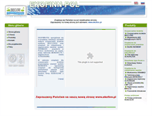 Tablet Screenshot of ekofinn-pol.com.pl